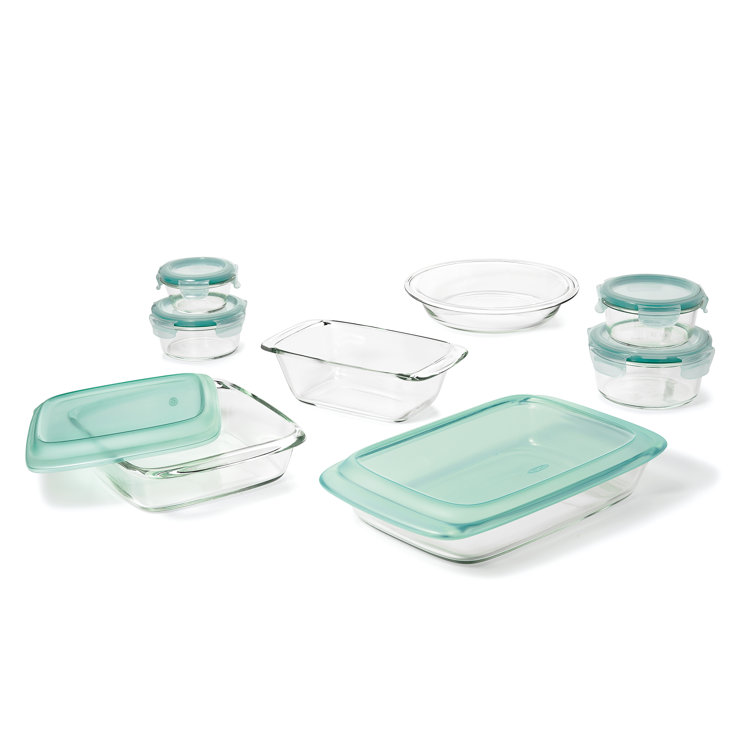 OXO Good Grips 14Piece Glass Bake, Serve and Store Bakeware Set